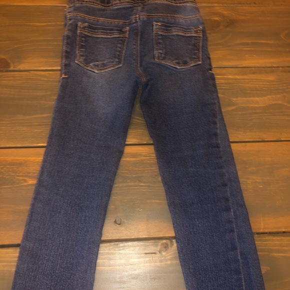Lot 2 Old Navy Jean Jacket Denim Medium Wash 4T Girls & Jean Jeggings - Picture 8 of 10